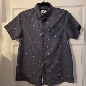 RSVLTS Star Wars Kids Gray Short Sleeve Shirt